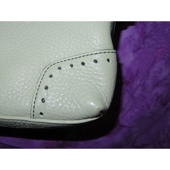 Coach 2005 Vintage Hampton pebbled leather demi baguette shoulder bag 5052 - Picture 11 of 11